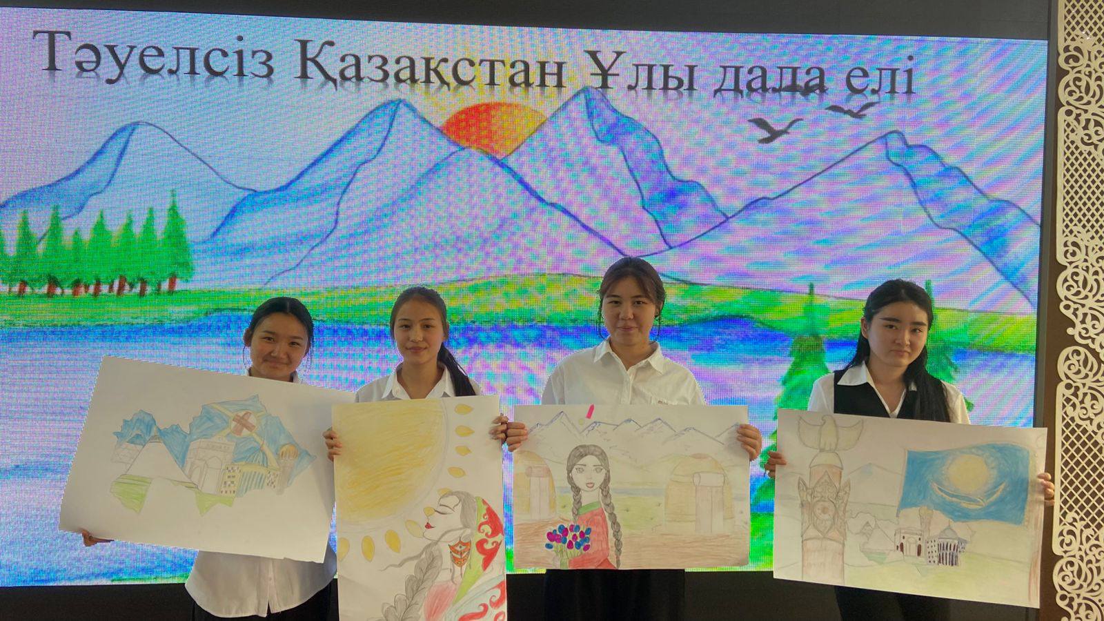 🇰🇿 «Тәуелсіз Қазақстан – Ұлы дала» Көкмардан жалпы білім беретін мектебінде оқушылар арасында «Тәуелсіз Қазақстан – Ұлы дала» тақырыбында 9-10 сынып оқушылар арасында фотобайқау ұйымдастырылды. Шараның мақсаты – оқушылардың патриоттық сезімін ояту, туғ